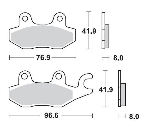 Moto-Master Brake Pad Racing 092611