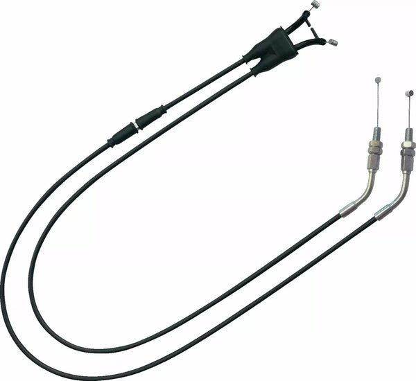 Venhill Yamaha F/L Throttle Cable Y01-4-186-BK