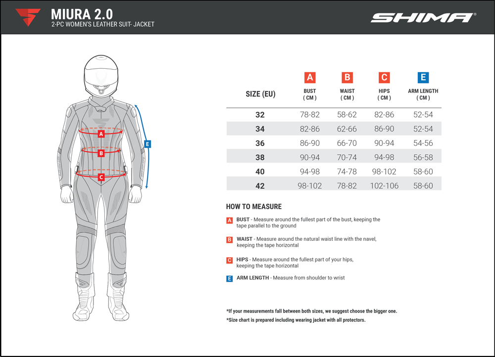 Shima Mc-Skinnjacka Miura 2.0 Svart /Vit /Röd