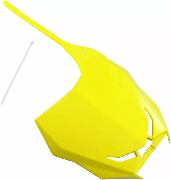UFO PLATE # FRT RMZ450 18- YELLOW SU04943 # 102
