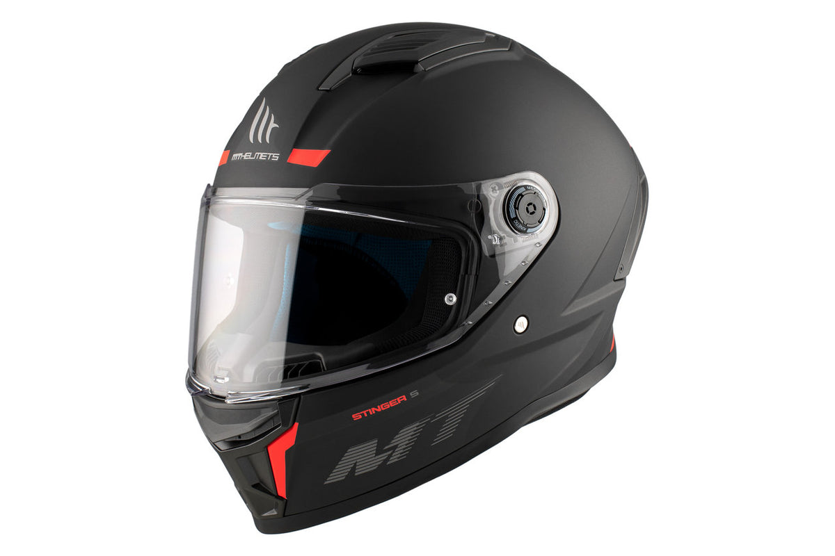 MT Helmets Integral Mc-Hjälm Stinger 2 Matt Black