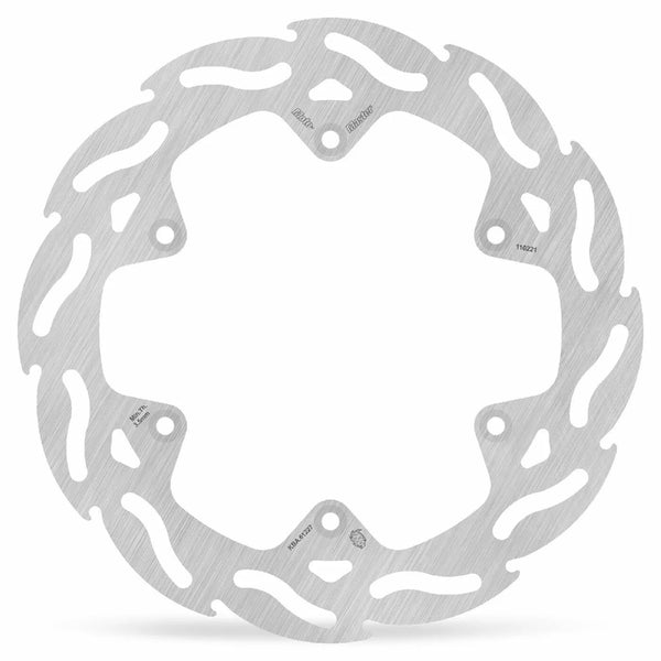 Moto-master remschijf vlam achter 110221