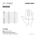 Rebelhorn MC Gloves Range Black /Gray