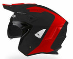 Ufo jet mc helmet sheratan black /red