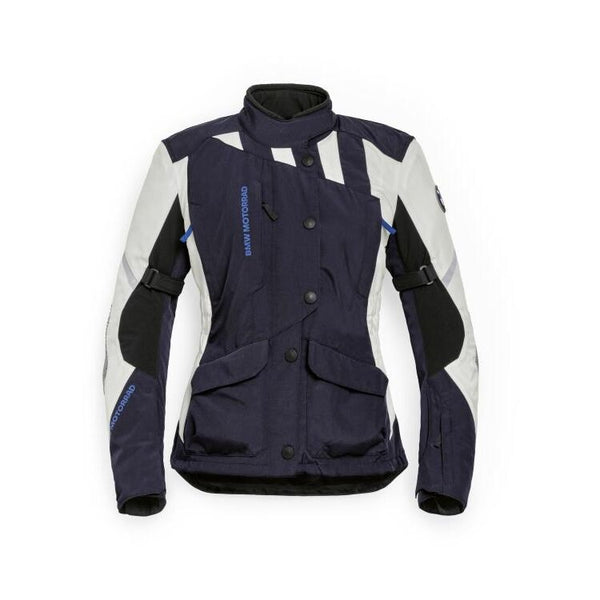 BMW dames textiel mc jas lagedry avontuur blauw