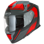 ROCC 341 Integral MC Helmet Black /Red