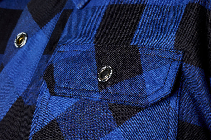 RST KEVLAR MC shirt lumberjack blue