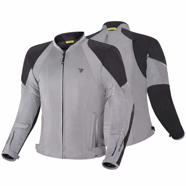 Shima textiel mc jas jet grey