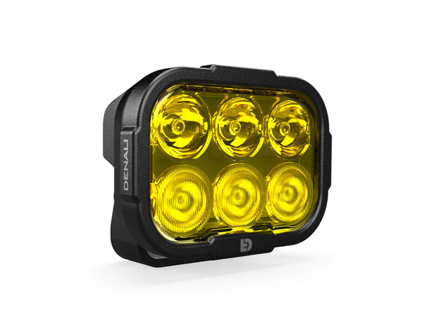 Denali DL6 Hybride LED -rijlicht - Gele lens - eenheid (DNL.DL6.050.y)