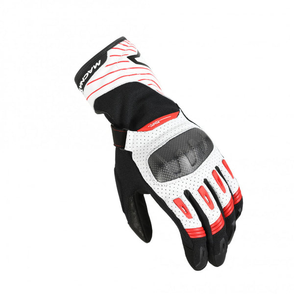 MacNA MC-handschoenen Tempo Wit /Rood