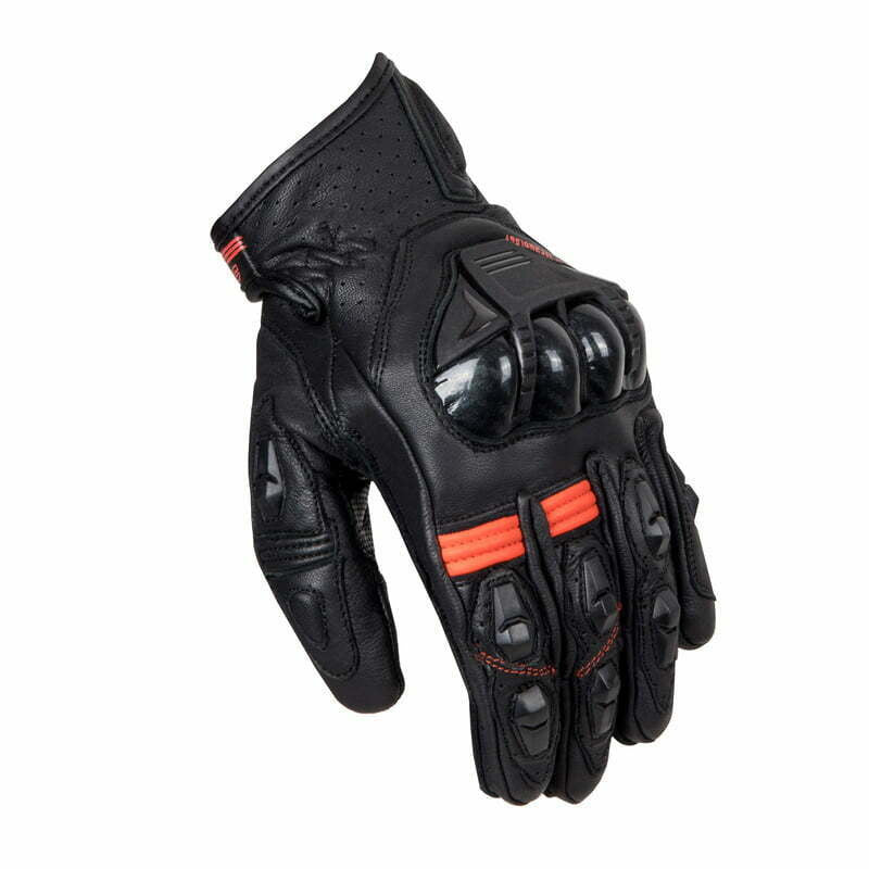 Ozone mc-gloves RS-600 short black /red