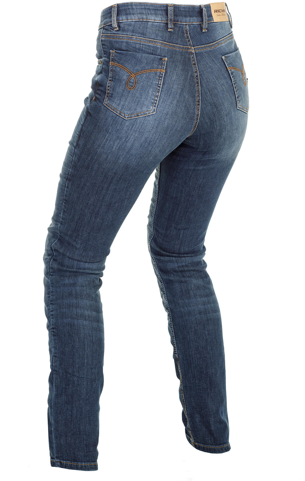 Richa lady kevlar mc-jeans nora washed blue