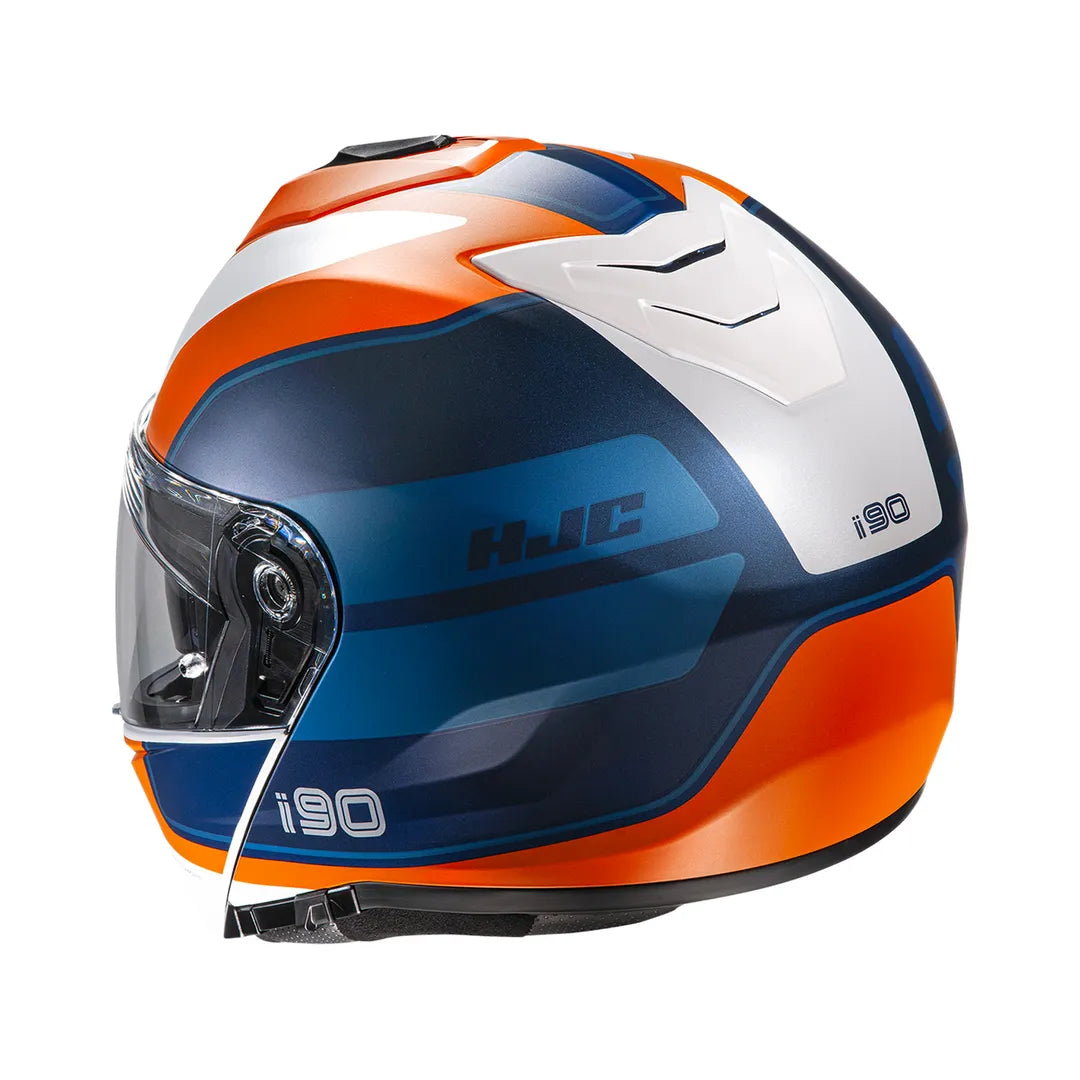 HJC Openable MC Helmet I90 Wasco Blue /Orange