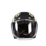 SMK Jet MC -helm Retro -snelheid rood