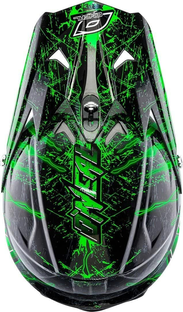 Oneal Cross MC Helmet 3-Serie Mercury Black /Green