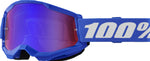 100% Goggles Strata 2 Blue - Blue Mirror