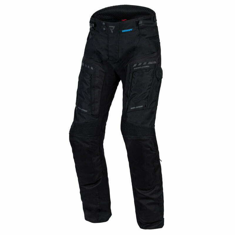 Rebelhorn textiel mc broek cubby iv zwart