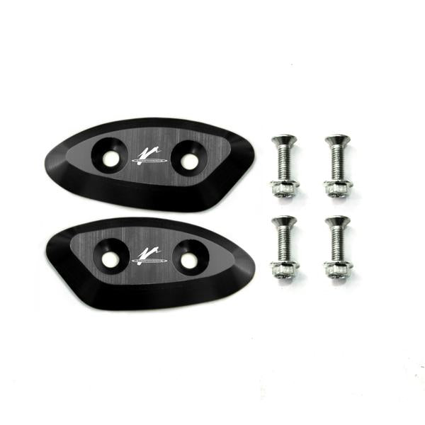 Spiegelbedekking R6 06-07 zwart