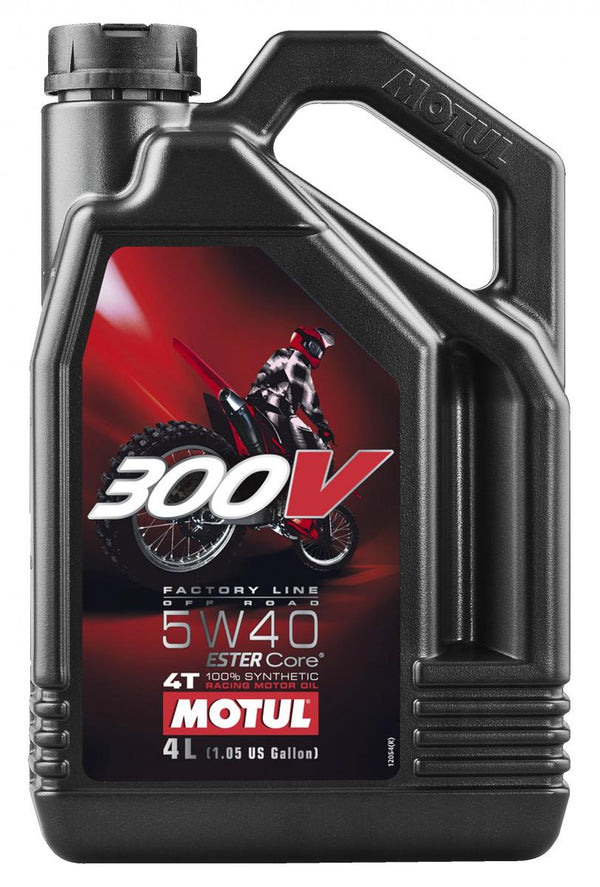 Motul 300V FL Off-Road 5W-40 4 L (4st/Cardboard)