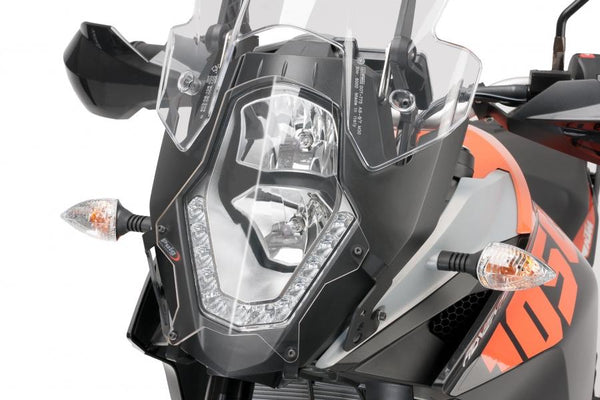 Headlight Protector KTM 1050 Adv/1090 Adv/1190 Adv/1290 Sad Clear