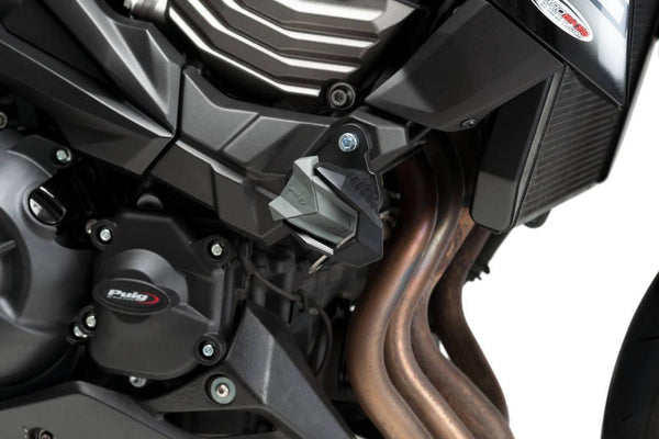 Crash pads R19 Kawasaki Z800 13-17 C/Black