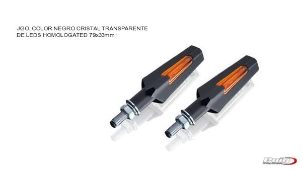 Turn Light Mod. Lanza Homologated C/Black