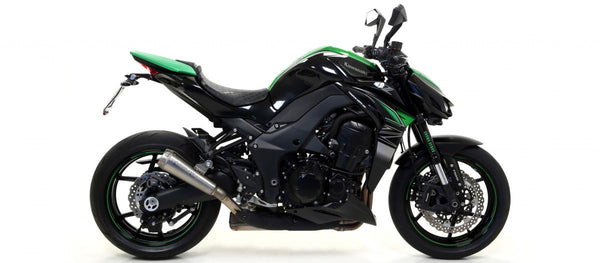 Kawasaki Z1000 Homologed Nichrom Pro Race RH+LH Silencers voor originele en pijlverzamelaars