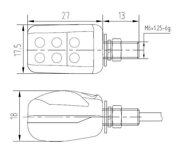 Turn Light Mod. Chip gay. C/Black