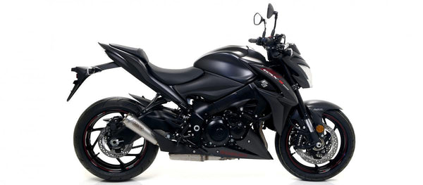 Suzuki GSX-S/Katana 1000 Gay. Nichrom Pro-Race Silencer met gelaste schakelpijp voor originele en pijlverzamelaars