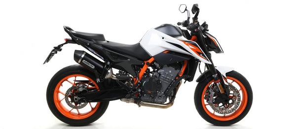 KTM DUKE 790 18/20 - KTM DUKE 890 R 20 OHM. Aluminium Dark Race Tech Silencer