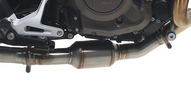 Husqvarna Vitpilen 70118/19 roestvrijstalen groepering zonder katalysator voor originele of pijlschilders