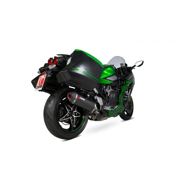 Kawasaki Ninja H2-SX / H2-SX SE 2018-2020 SERKE SERKE PARALLEL SLIP-ON SLIP-ONDE COLD-VEEL MEEK