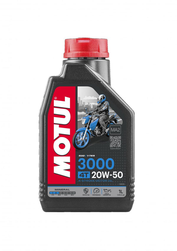 Motul 3000 4T 20W-50 1 L (12pcs/cardboard)