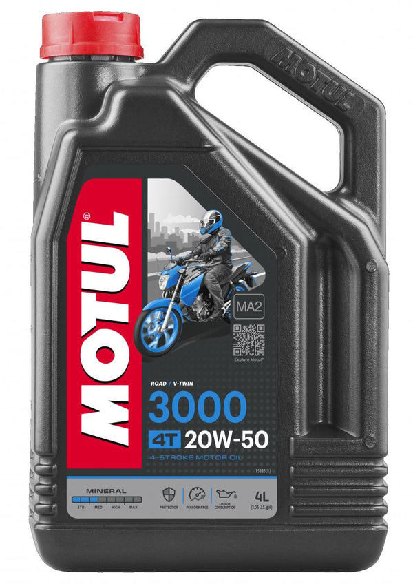 Motul 3000 4T 20W-50 4 L (4st/cardboard)