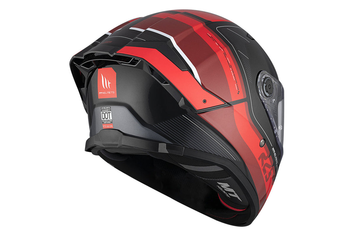 MT Helmets Integral Mc-Hjälm Thunder 4 SV R25 Röd