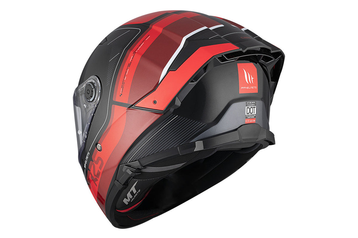 MT Helmets Integral Mc-Hjälm Thunder 4 SV R25 Röd