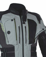 Rebelhorn Textile MC jacket Patrol Gray /Black /Flu