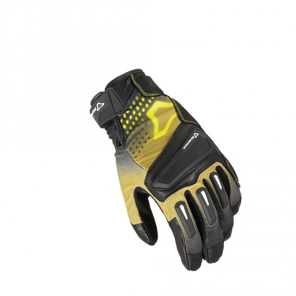 Macna dames mc-gloves yugo zwart /griep