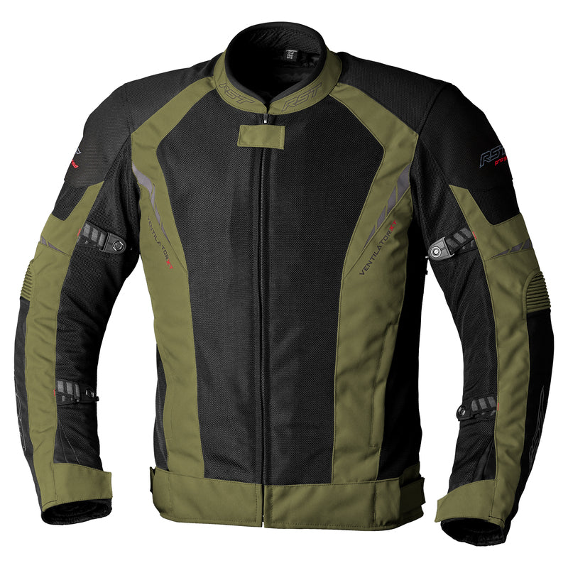 RST Textil Mc-Jacka Ventilator-XT Grön