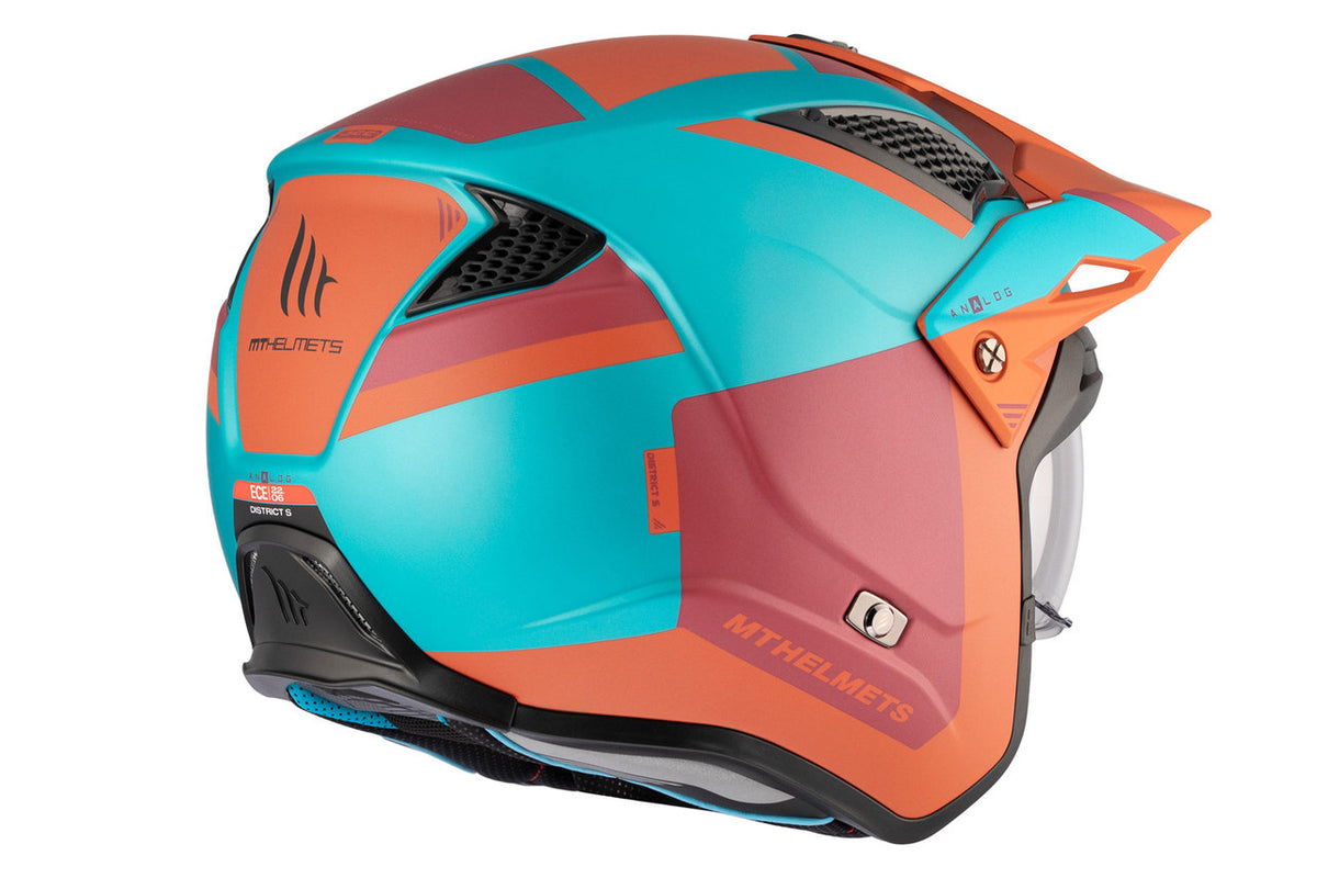 MT Helmets Öppen Mc-Hjälm District SV S D24