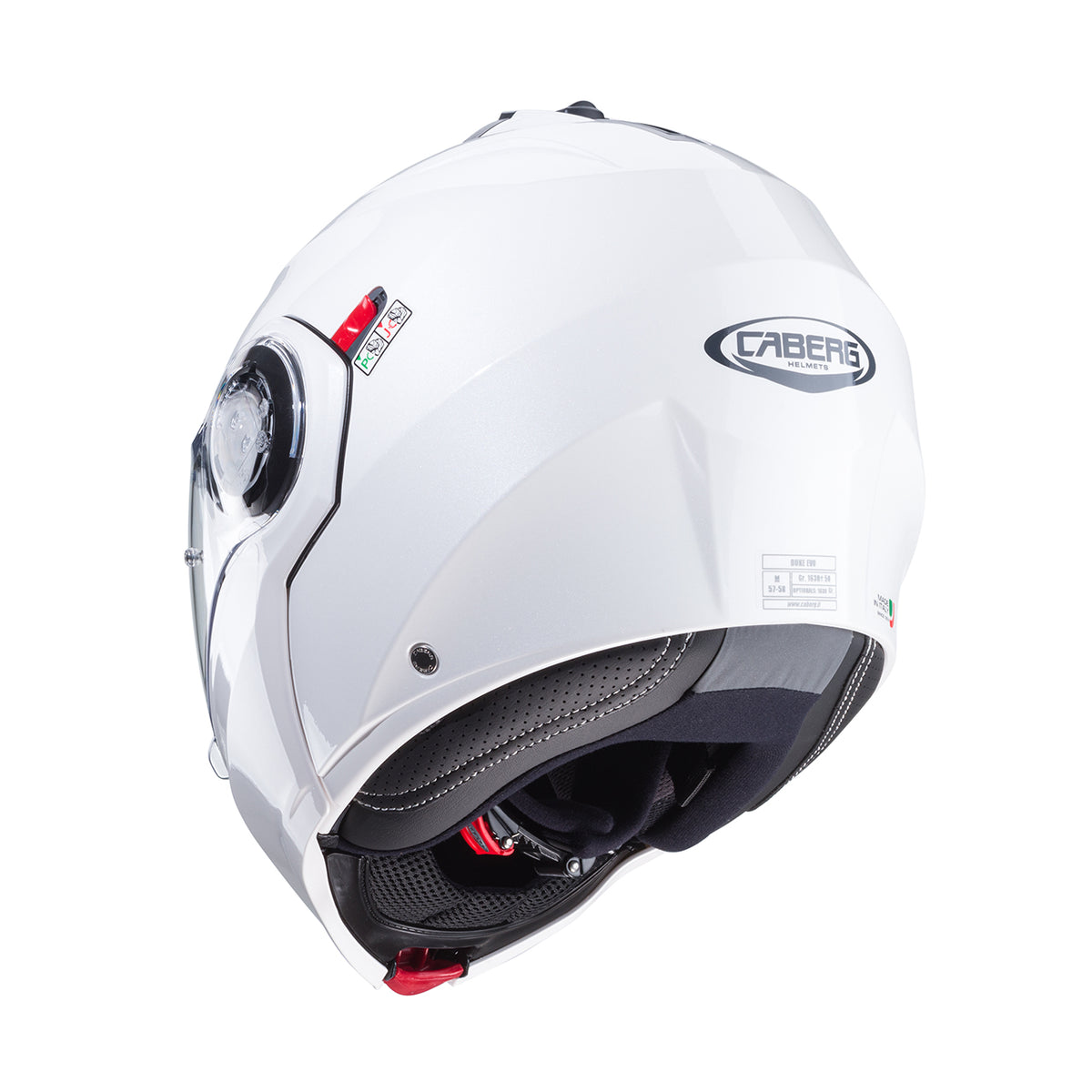 Caberg Openable MC Helmet Duke Evo White