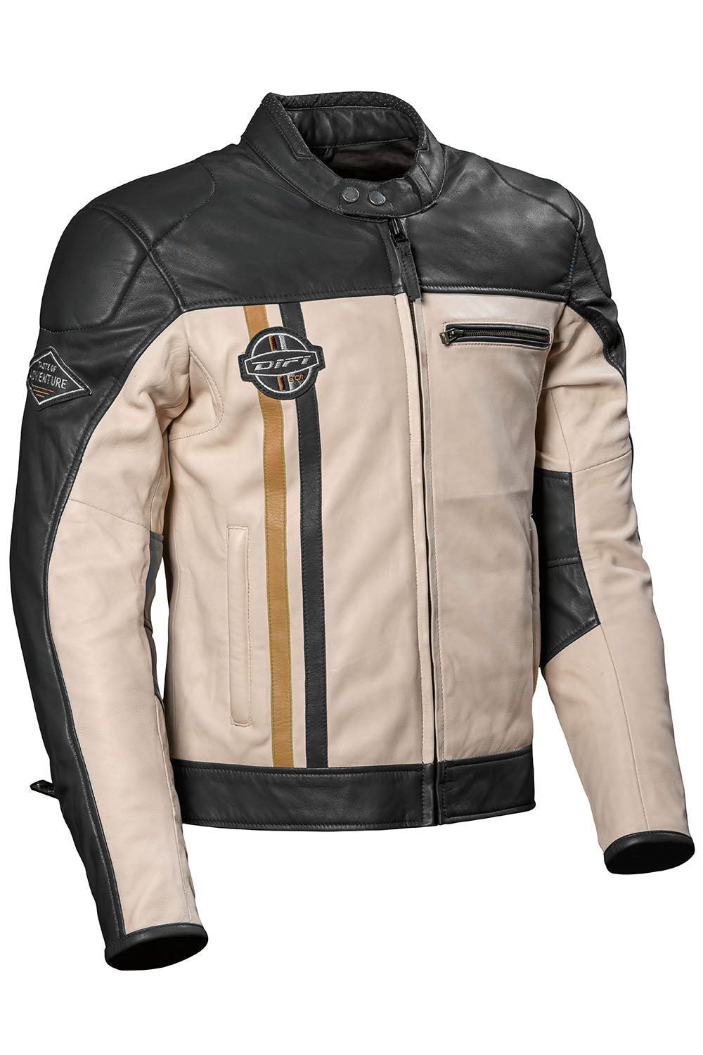 Difi MC-Skin Jacket Boston Black /Begie