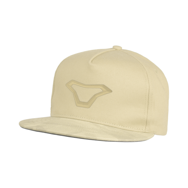 MacNa cap Snapback 3D Logo Beige
