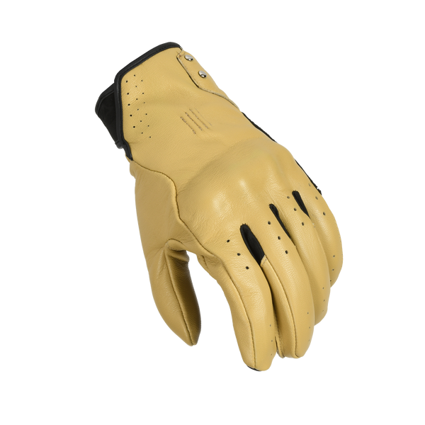 Motorcycle glove macna, rogue woman camel