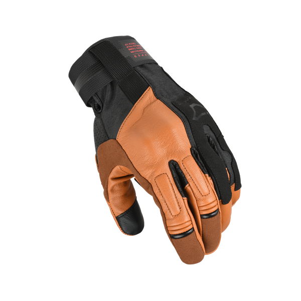 Motorcycle Gloves Macna, Ulmex Black/Brown
