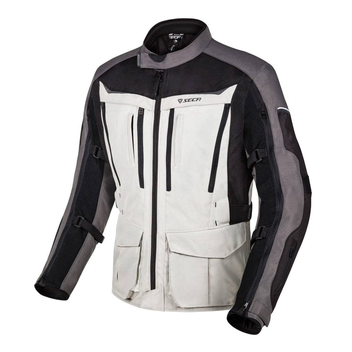 Seca Textile MC jacket Discovery gray