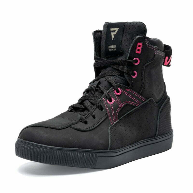 Rebelhorn ladies mc-shoes vandal black /pink