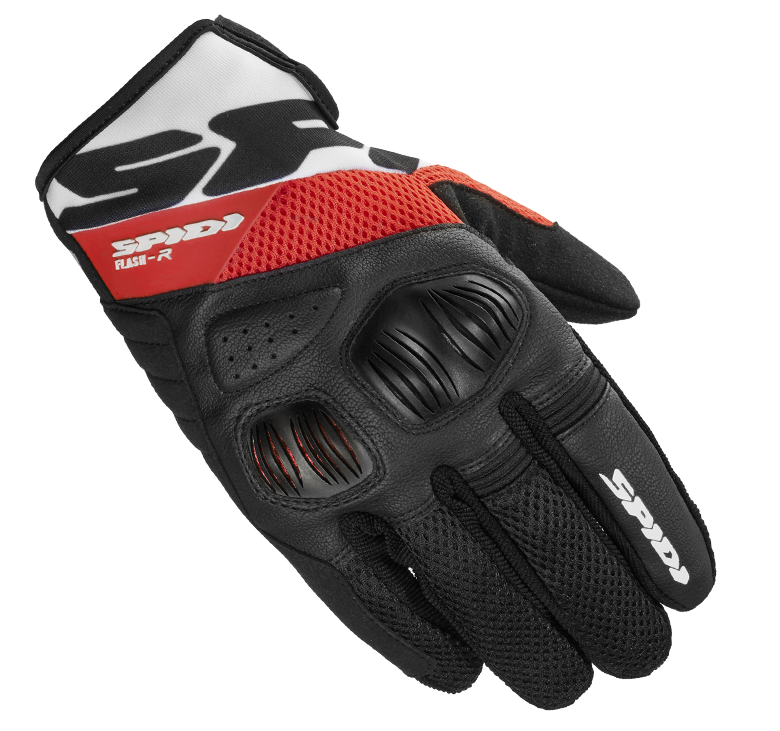 Spidi MC-Gloves Flash-R Evo Black /Red