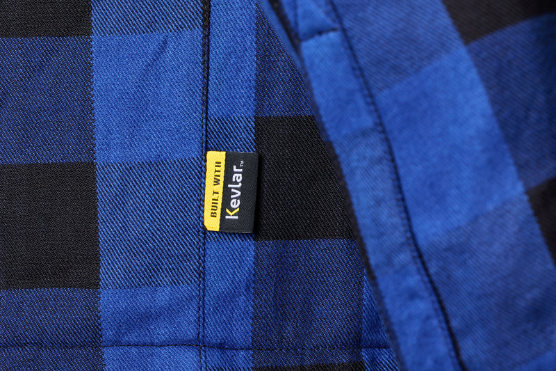 RST KEVLAR MC shirt lumberjack blue