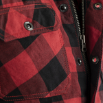 RST KEVLAR MC -shirt Lumberjack rood